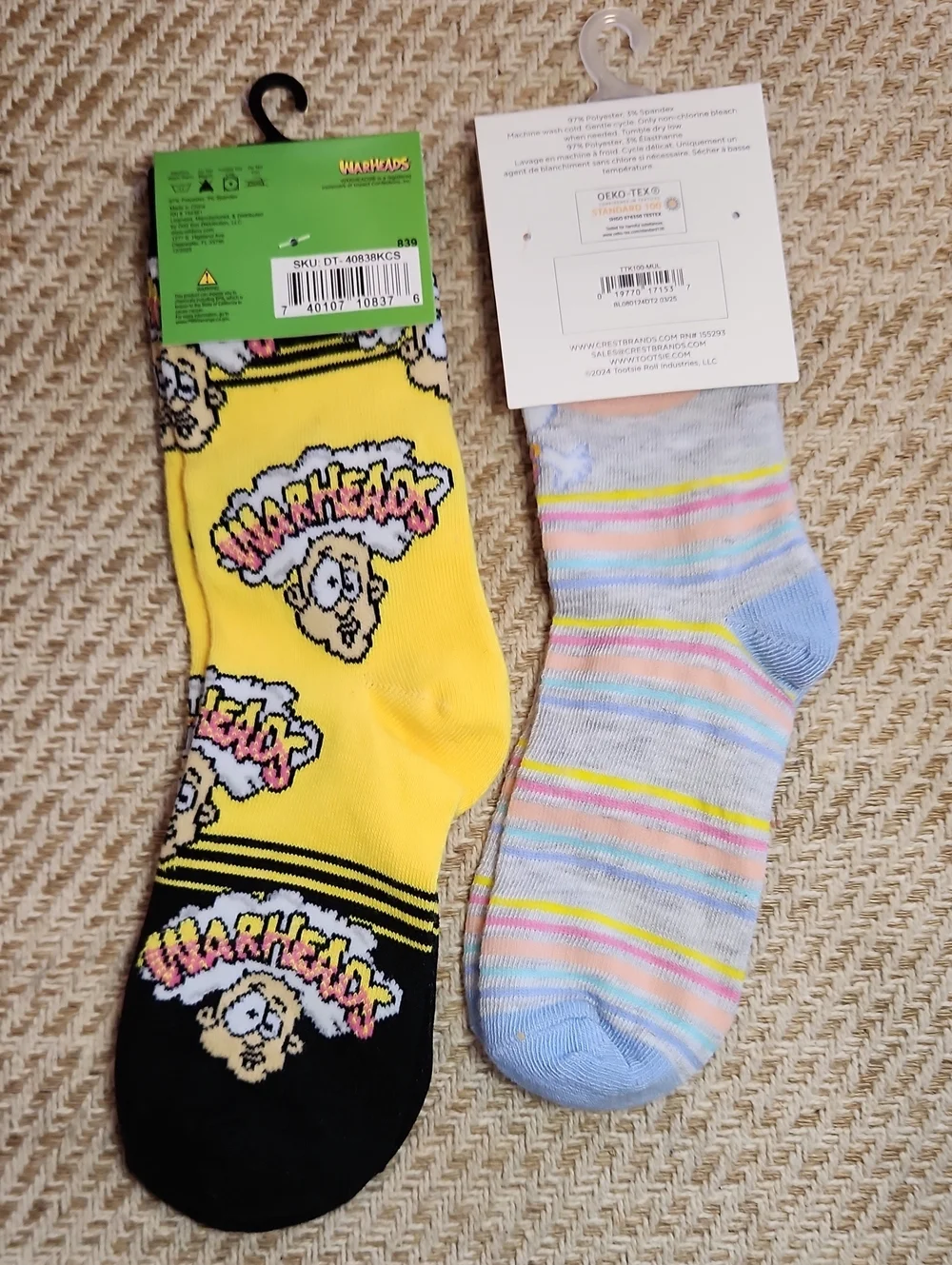 Candy Themed Novelty Socks